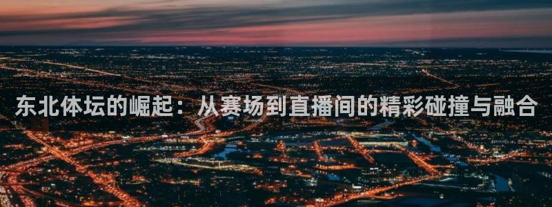 新宝5登录：东北体坛的崛起：从赛场到直播间的精彩碰撞与融合