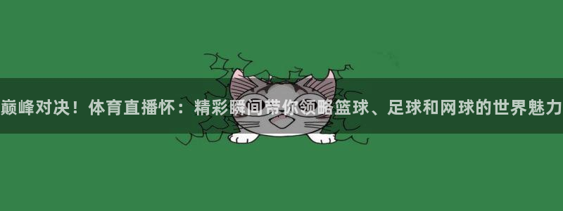 新宝5平台：巅峰对决！体育直播怀：精彩瞬间带你领略篮球、足球和网球的世界魅力
